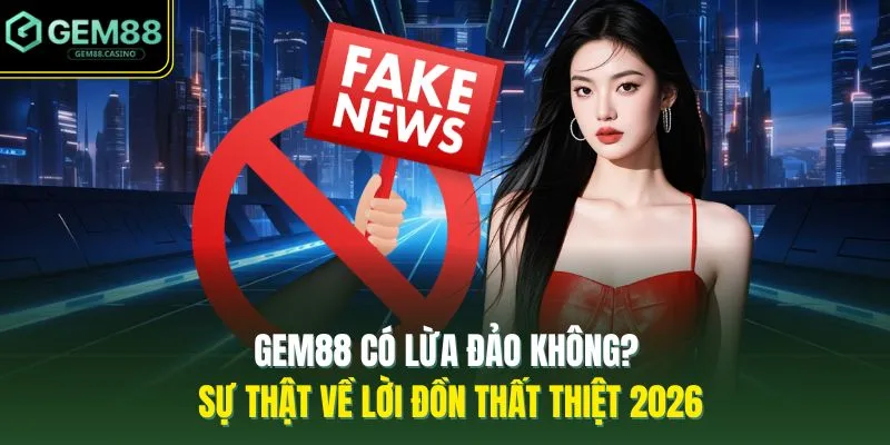 Gem88 Có Lừa Đảo Không? Sự Thật Về Lời Đồn Thất Thiệt 2026